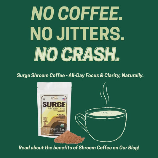 Coffee Alternative: SURGE shroom coffee (cocoa) and Its Benefits