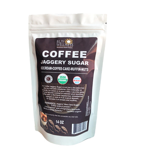 Buy Wellness Organic Coffee Jaggery sweetener