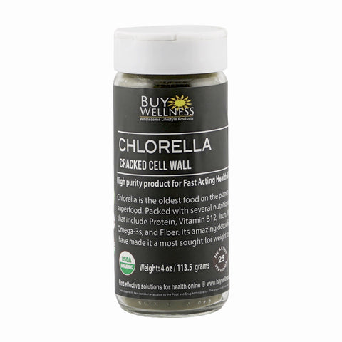 Buy Wellness Organic Cracked Cell Chlorella Powder