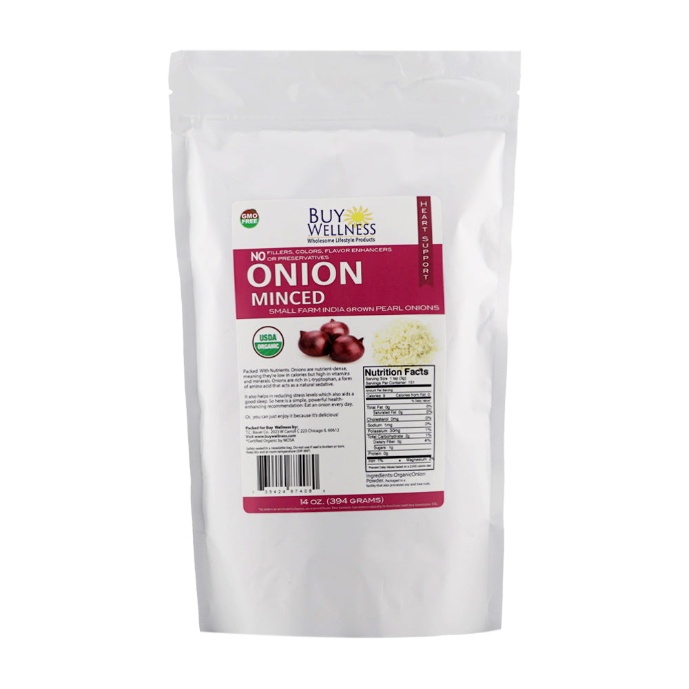 Buy Wellness Organic Minced Onion bag