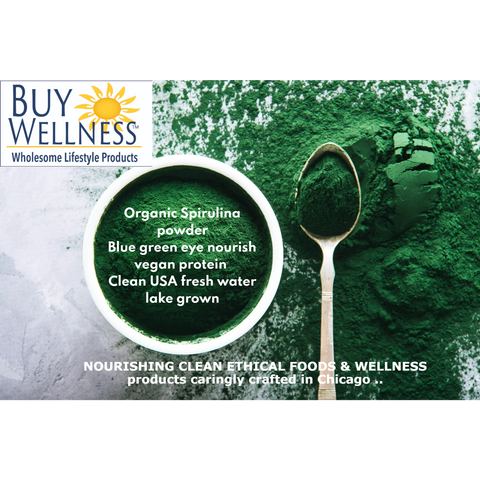 Buy Wellness Spirulina Powder square product shot