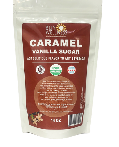 Caramel Vanilla Organic Gourmet Sugar
