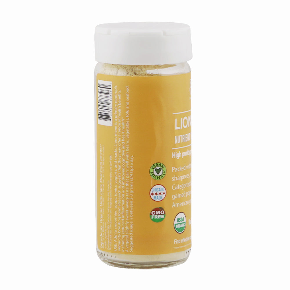 Lion's Mane Mushroom Powder brain and nerve support — Buy Wellness