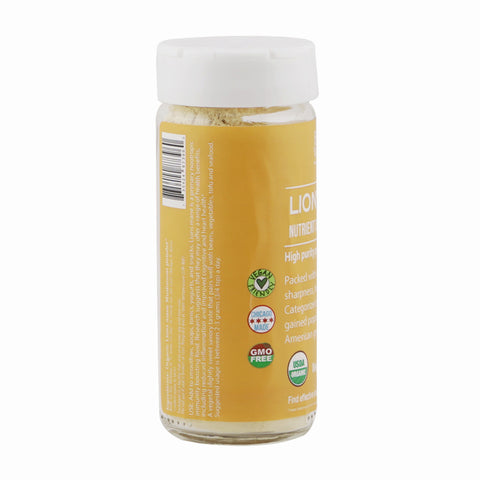 Lion's Mane Mushroom Powder brain and nerve support — Buy Wellness