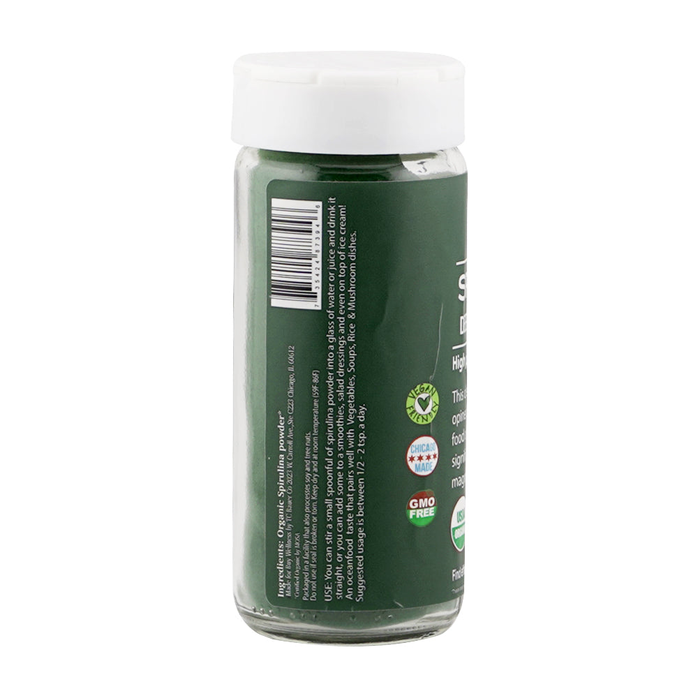 Organic Spirulina Powder vegan protein — Buy Wellness