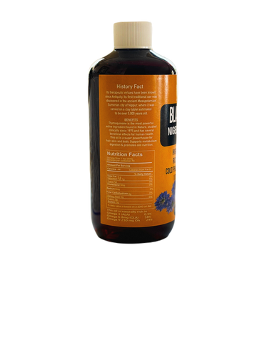 Blackseed Oil Organic High THYMOQUINONE Black Cumin Nigella sativa Oil