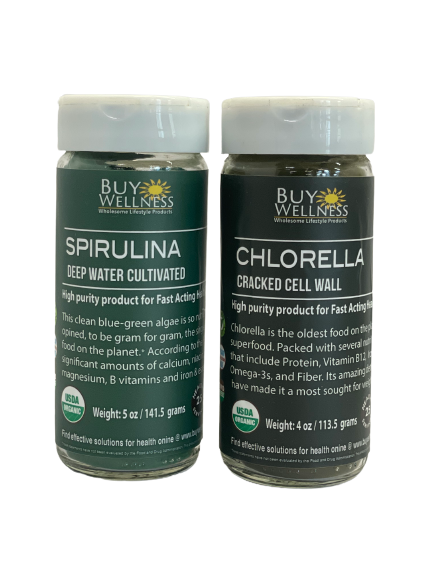 SUPERGREENS Organic Spirulina + Organic Chlorella