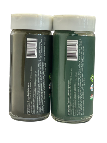 SUPERGREENS Organic Spirulina + Organic Chlorella